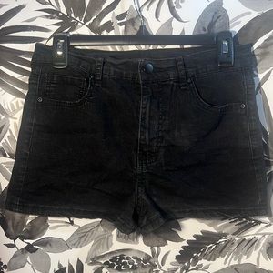 Forever 21 Black Jean Shorts, Size 27!